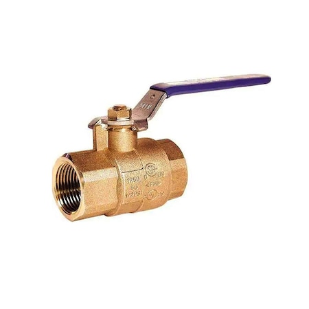 Thrifco Plumbing 2 Inch IPS Full Port Brass Ball Valve 6416037